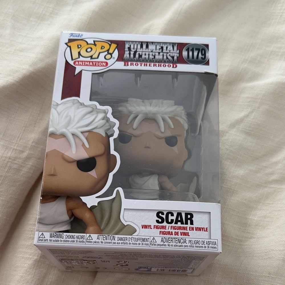 Funko Pop! Animation Scar Vinyl Figure with White Hair